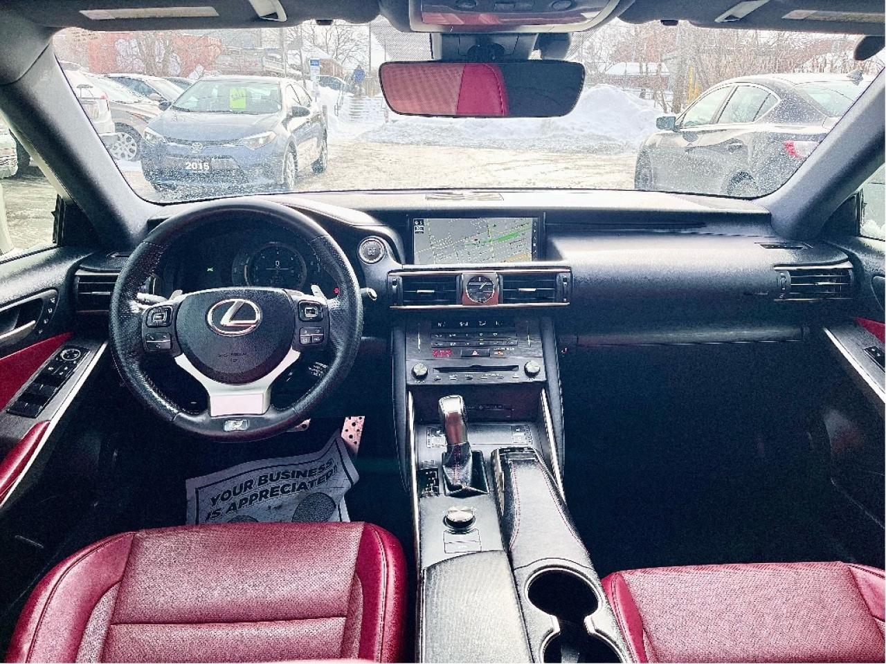 2019 Lexus IS 350 RED INT 311HP CERTIFIED Photo