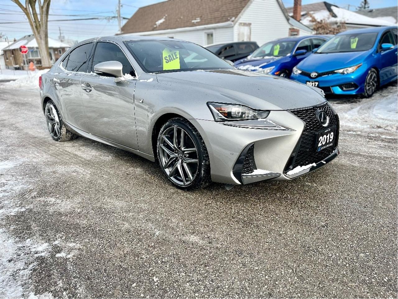 2019 Lexus IS 350 ONE OWNER RED INT 311HP CERTIFIED Photo2