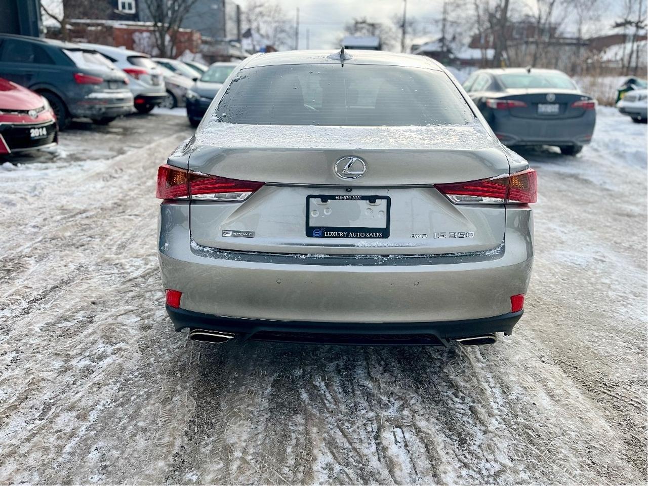 2019 Lexus IS 350 ONE OWNER RED INT 311HP CERTIFIED Photo4