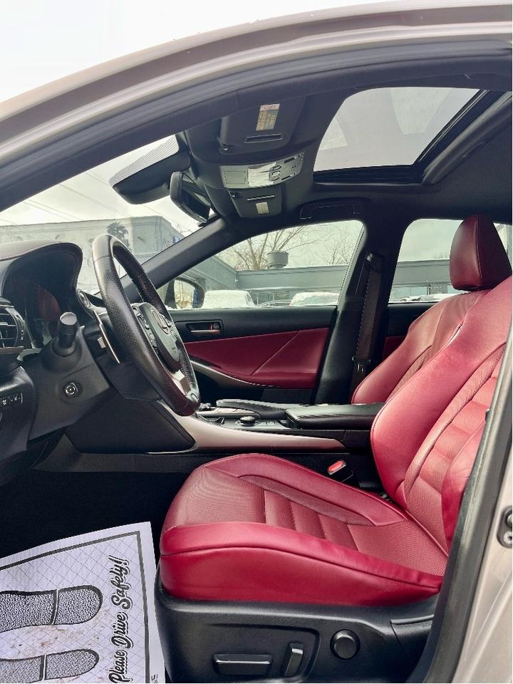 2019 Lexus IS 350 ONE OWNER RED INT 311HP CERTIFIED Photo