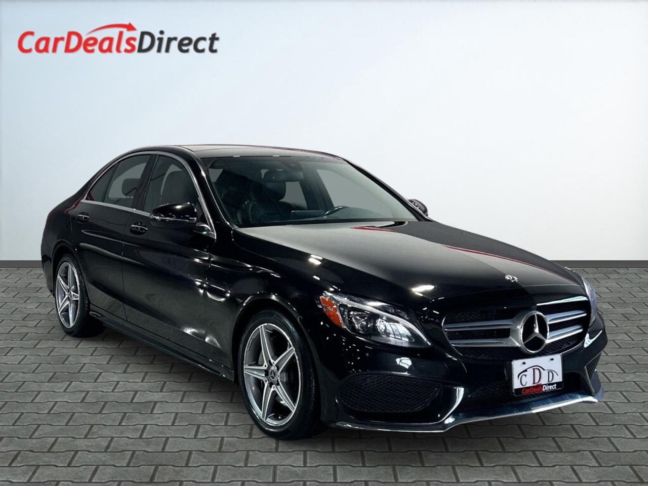 2018 Mercedes-Benz C-Class 4MATIC AMG PKG / NAV / Sunroof / Leather / Clean C Photo