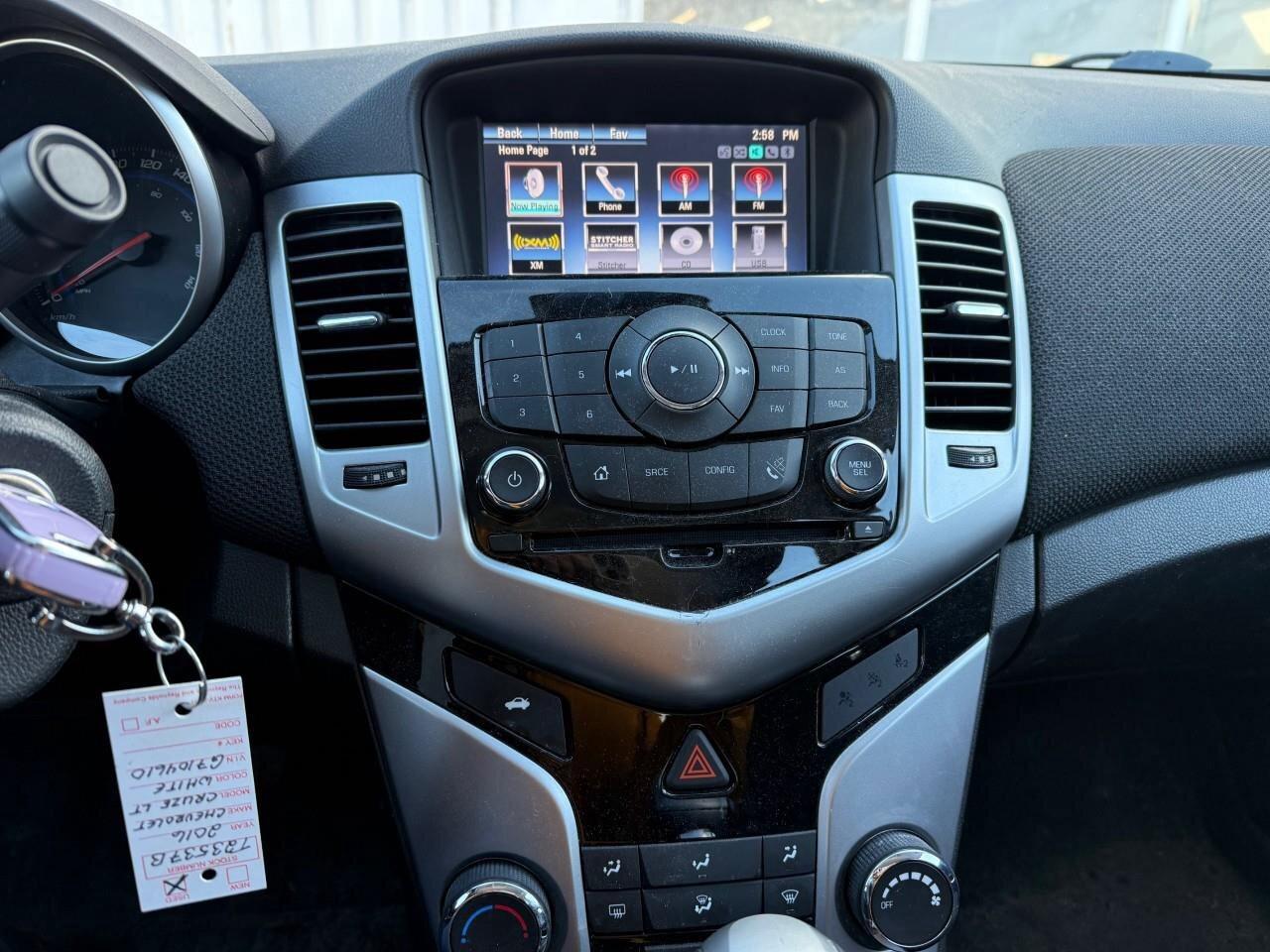 2016 Chevrolet Cruze LT   SPORT INSPIRED CONFIDENCE, ALL WEATHER MATS, Photo