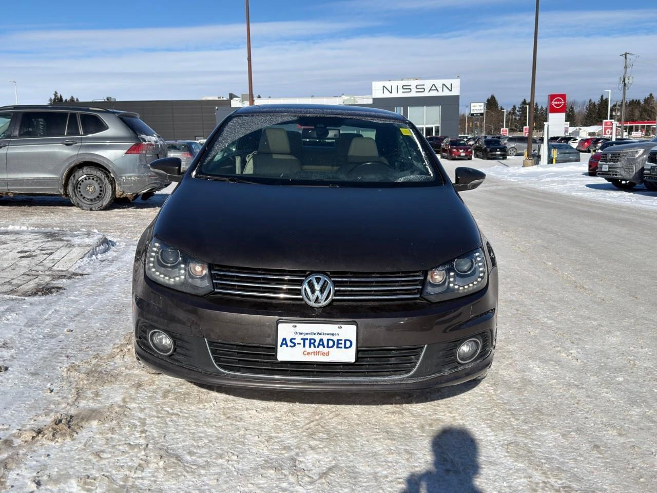 2013 Volkswagen Eos HighlineCERTIFIED AS-TRADED, SUNROOF/HARDTOP CONVE Photo