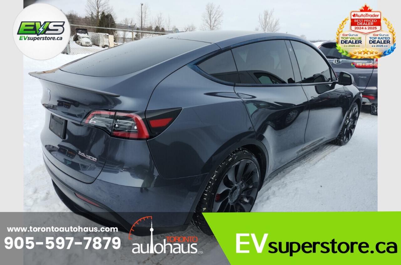 2022 Tesla Model Y PERFORMANCE I WHITE INT I AT EVSUPERSTORE.CA Photo4