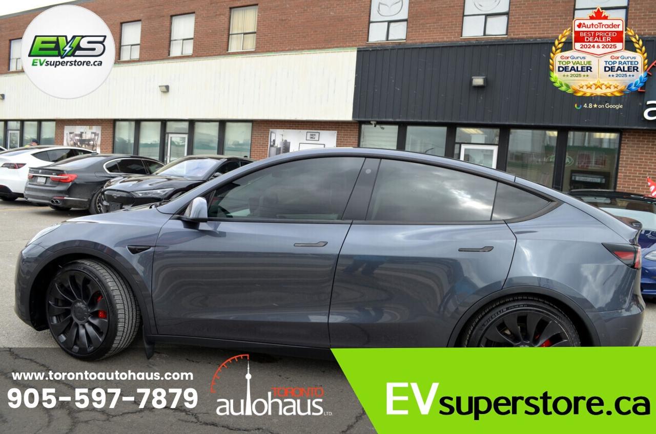 2022 Tesla Model Y PERFORMANCE I WHITE INT I AT EVSUPERSTORE.CA Photo