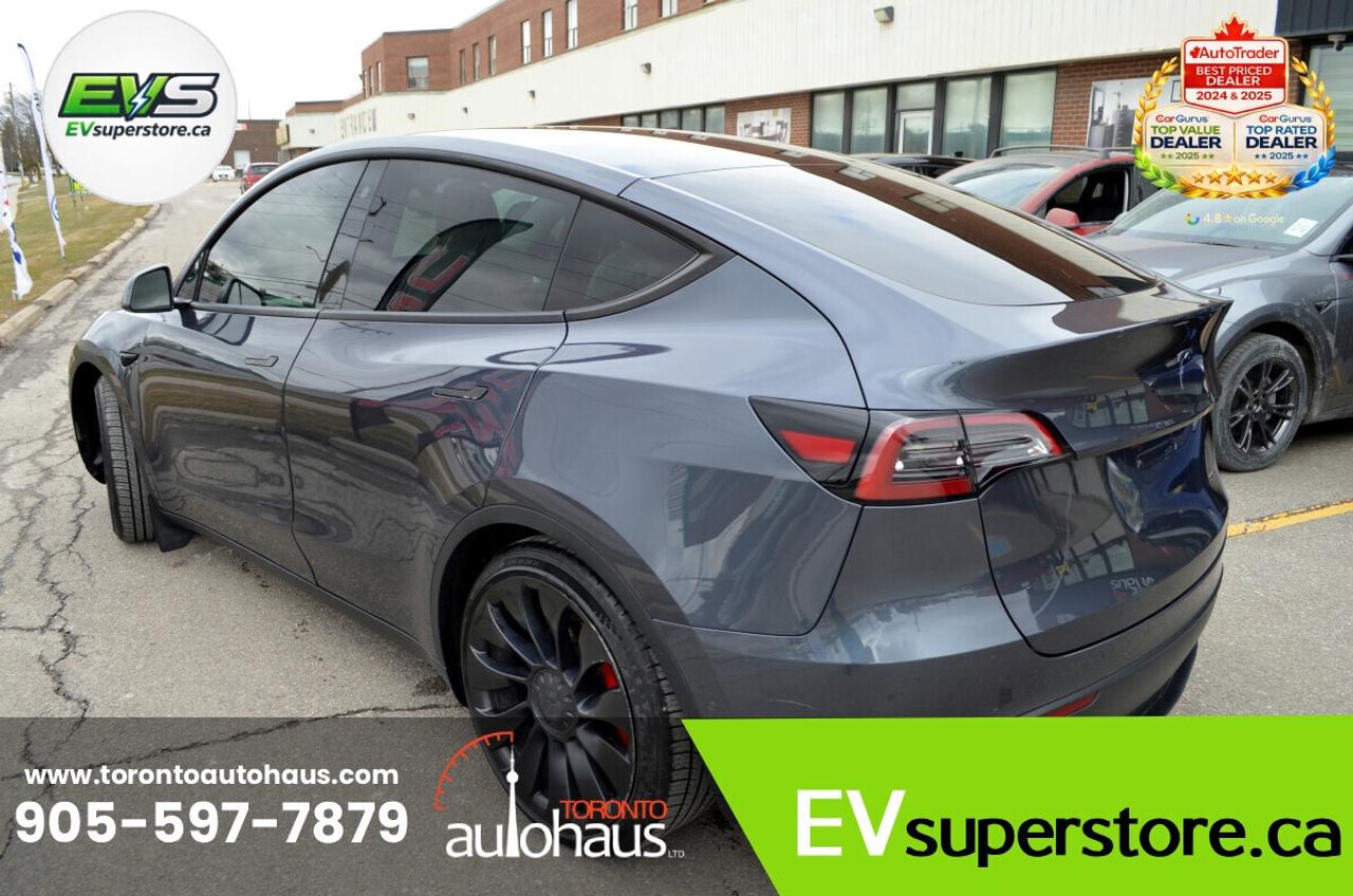 2022 Tesla Model Y PERFORMANCE I WHITE INT I AT EVSUPERSTORE.CA Photo
