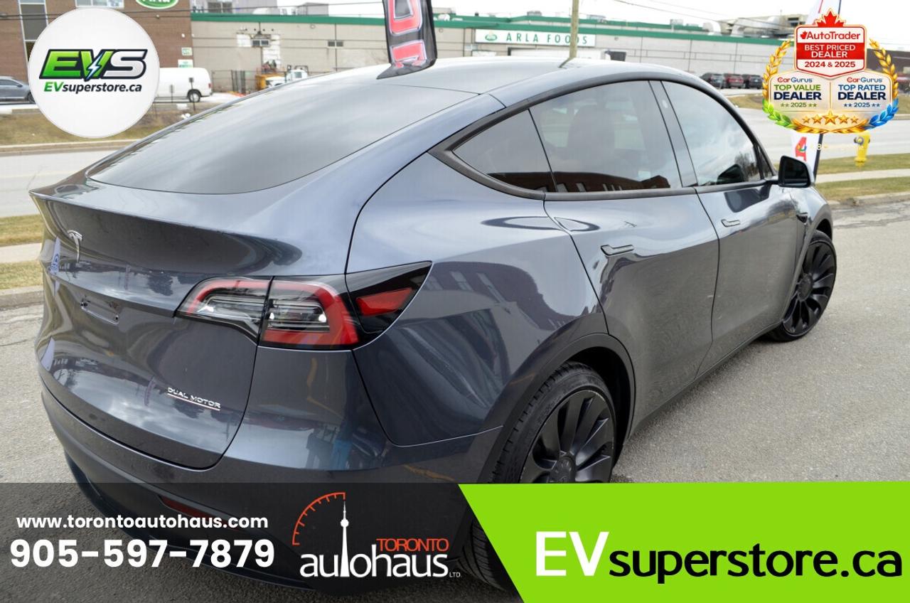 2022 Tesla Model Y PERFORMANCE I WHITE INT I AT EVSUPERSTORE.CA Photo