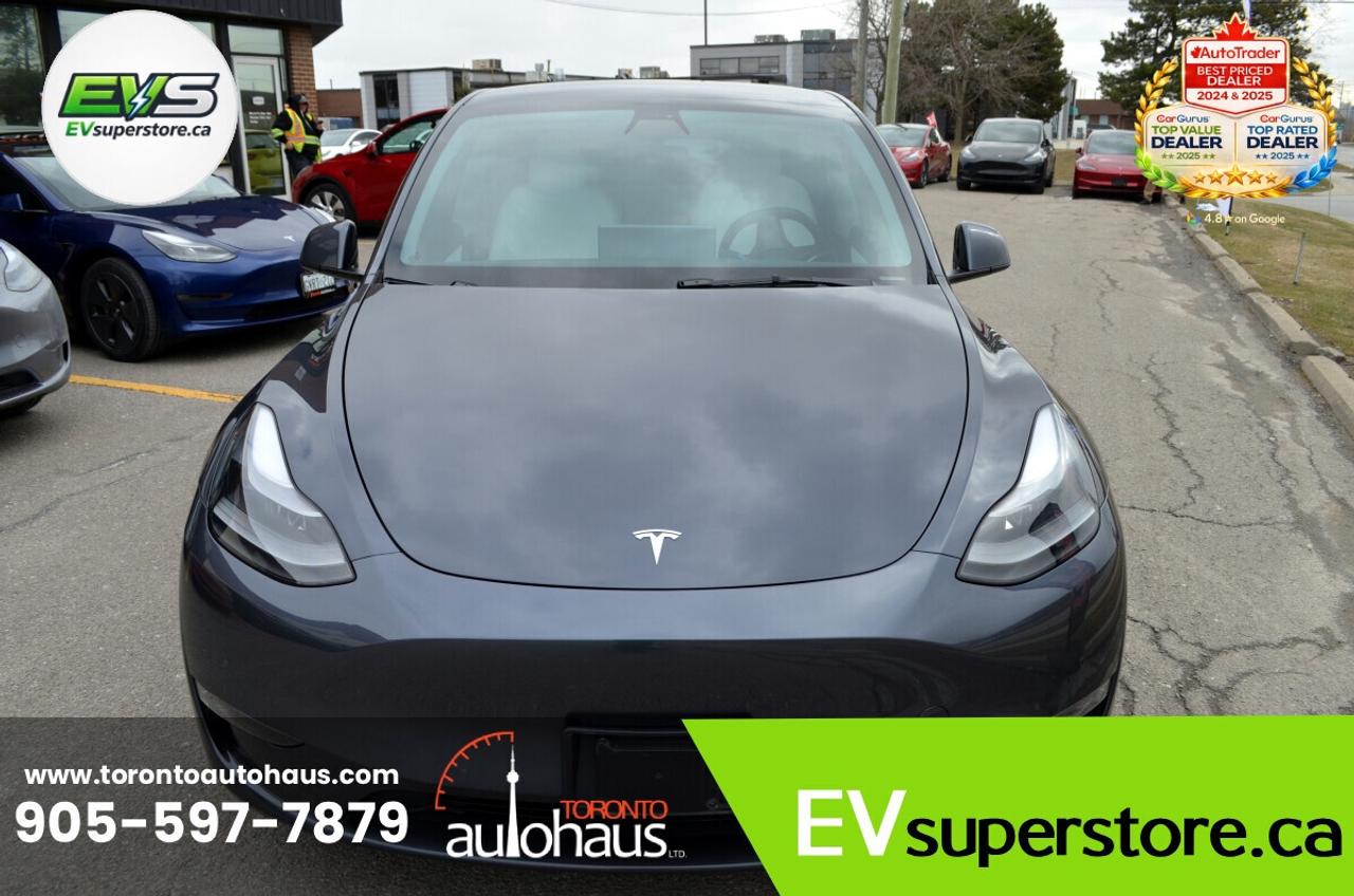 2022 Tesla Model Y PERFORMANCE I WHITE INT I AT EVSUPERSTORE.CA Photo