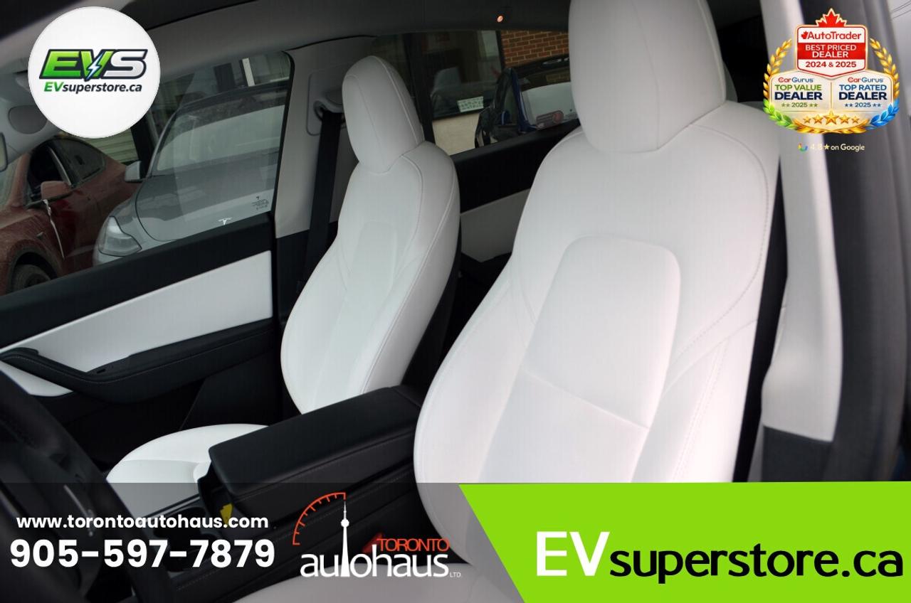 2022 Tesla Model Y PERFORMANCE I WHITE INT I AT EVSUPERSTORE.CA Photo
