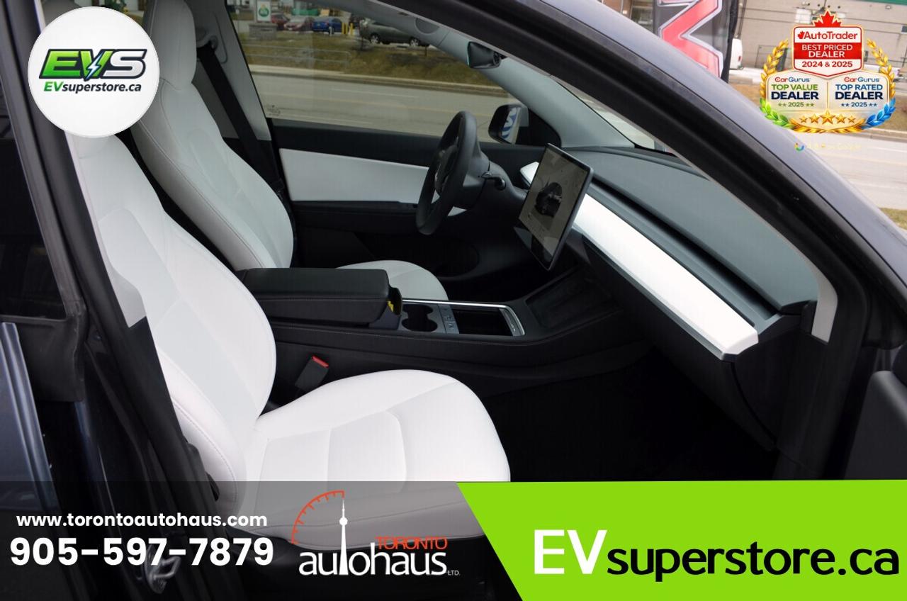 2022 Tesla Model Y PERFORMANCE I WHITE INT I AT EVSUPERSTORE.CA Photo