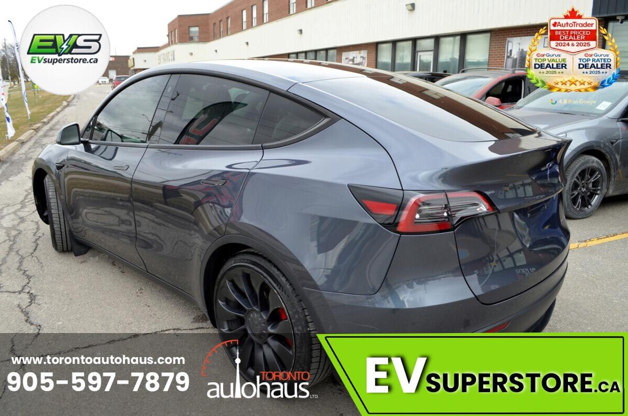 2022 Tesla Model Y PERFORMANCE I WHITE INT I AT EVSUPERSTORE.CA Photo3