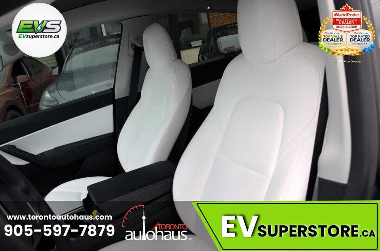2022 Tesla Model Y PERFORMANCE I WHITE INT I AT EVSUPERSTORE.CA Photo