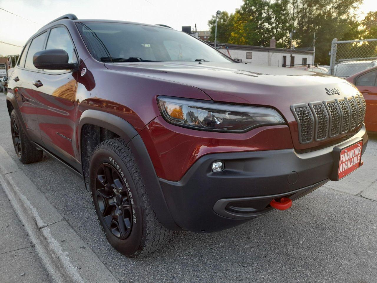 2019 Jeep Cherokee Trailhawk-LETHER-SR/F-NAV-BK CAM -BLUTOTH Photo