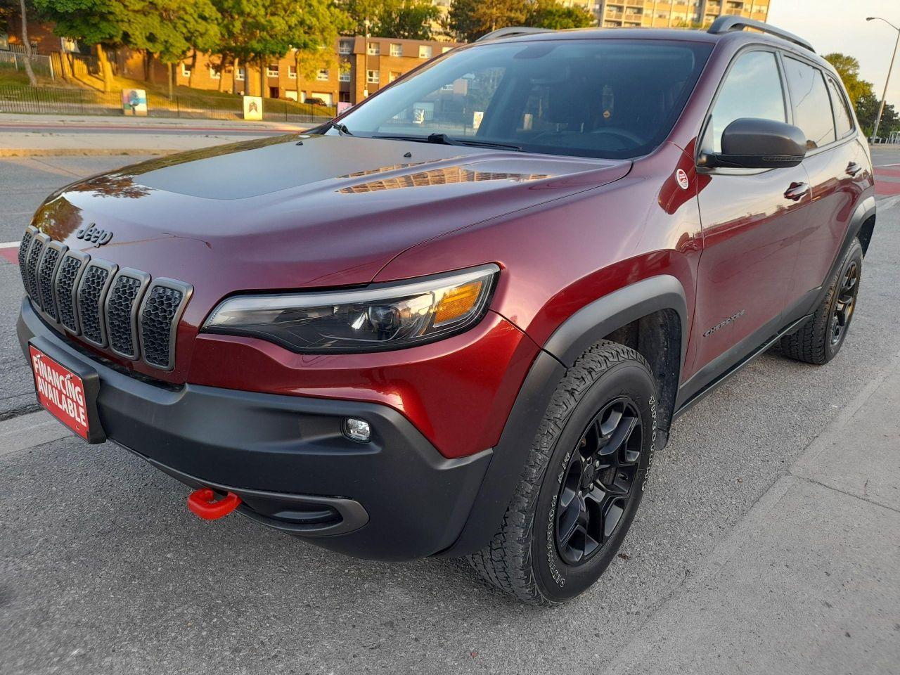 2019 Jeep Cherokee Trailhawk-LETHER-SR/F-NAV-BK CAM -BLUTOTH Photo
