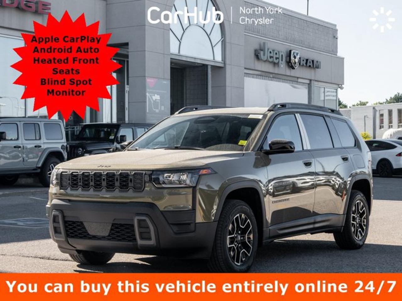 2026 Jeep Cherokee BASE 1.6L Turbo Hybrid | Active Drive 4x4 | Adaptive Cruise Control | 12.3-Inch Uconnect 5 Photo