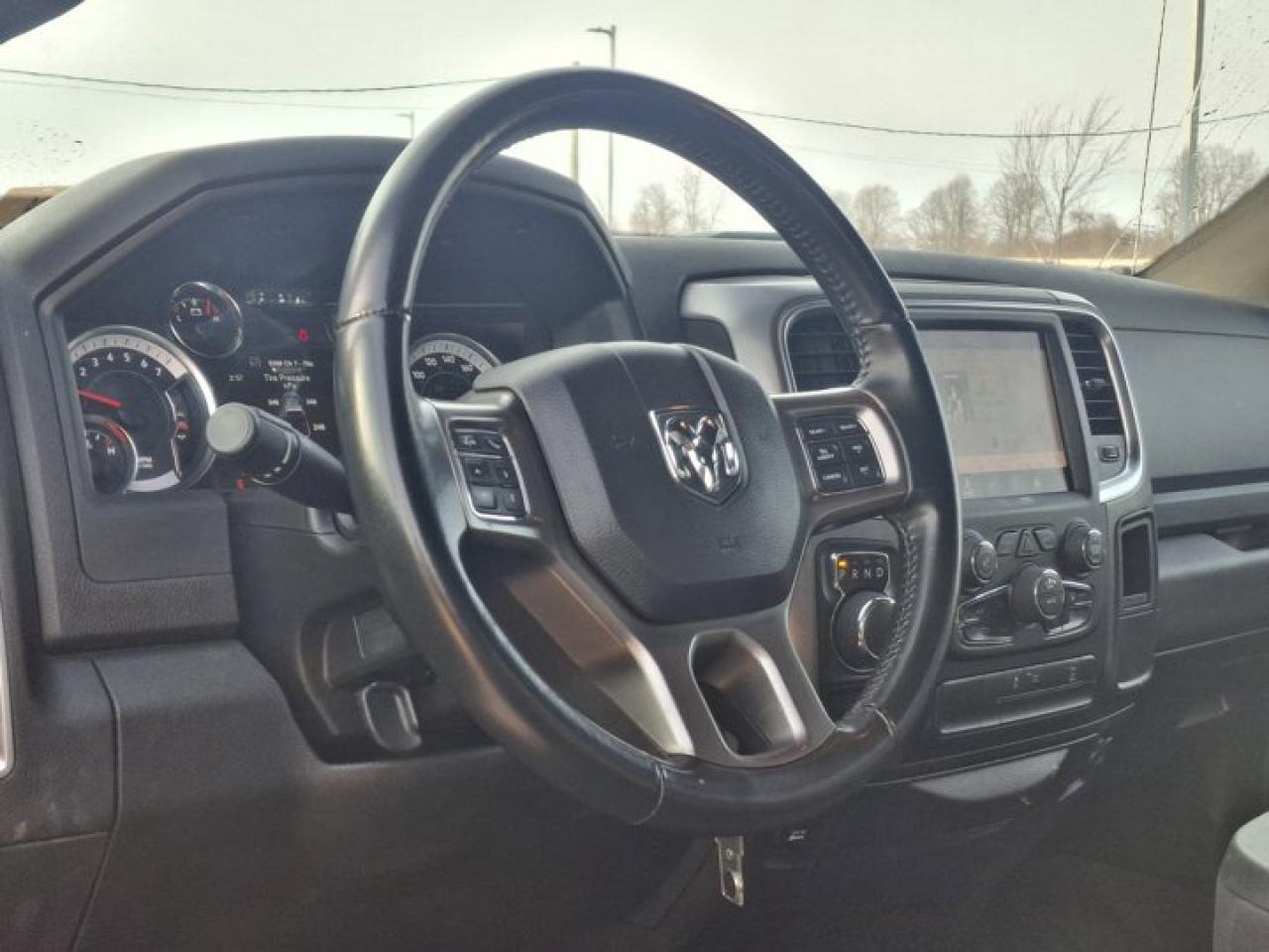 2022 RAM 1500 Classic Warlock Crew 4X4 | Hemi | Sport Hood | Carplay + Android Auto | 20" Black Alloys | Photo