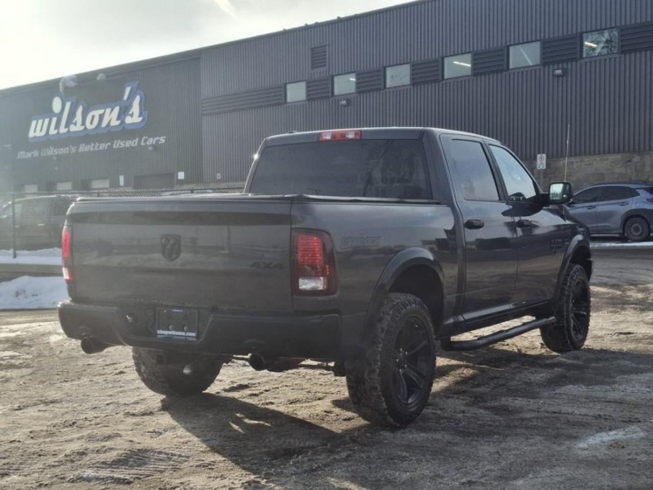 2022 RAM 1500 Classic Warlock Crew 4X4 | Hemi | Sport Hood | Carplay + Android Auto | 20" Black Alloys | Photo