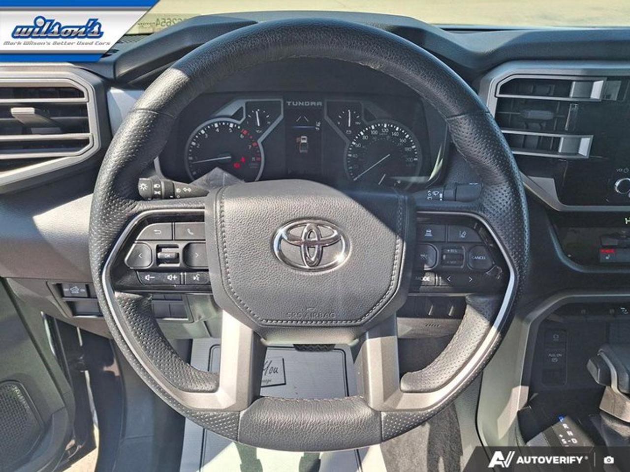 2023 Toyota Tundra SR5 Crew 4X4 | Heated Wheel + Seats | Power Seat | CarPlay + Android | Rear Camera | and More ! Photo