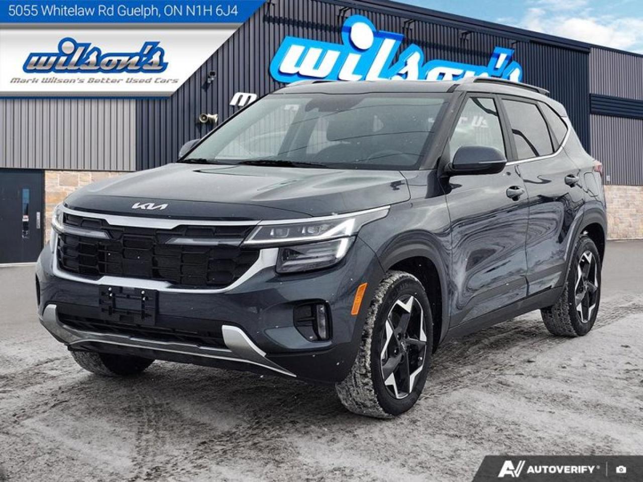 2025 Kia Seltos EX Premium AWD | Leather | Sunroof | Smart Cruise | Nav | Power Seat | Cooled Seats and More ! Photo0