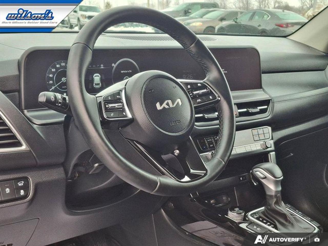 2025 Kia Seltos EX Premium AWD | Leather | Sunroof | Smart Cruise | Nav | Power Seat | Cooled Seats and More ! Photo