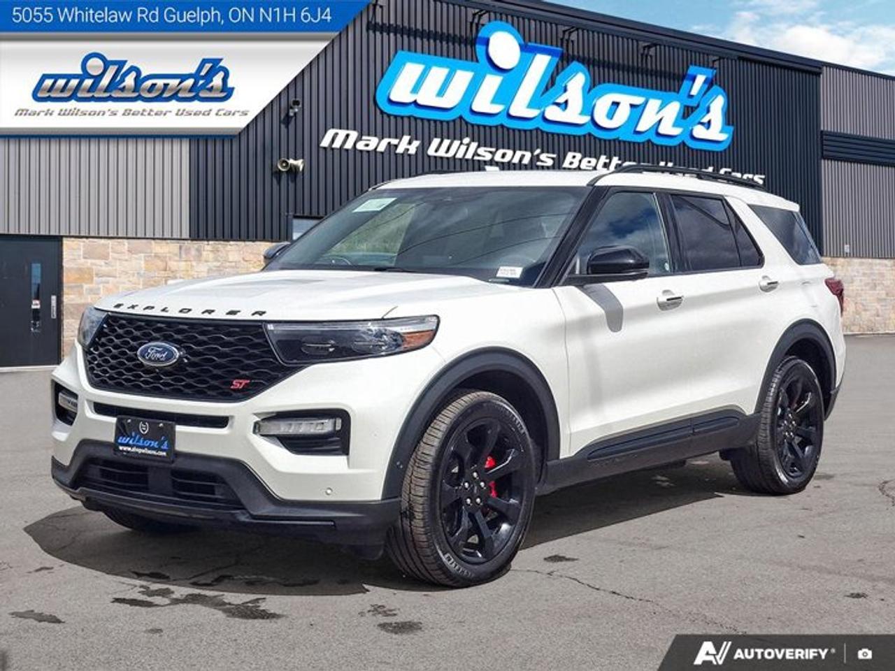 2022 Ford Explorer ST V6 4WD | High PKG | Pano Roof | Rear DVD | ST Street PKG | Premium Tech PKG | Photo0