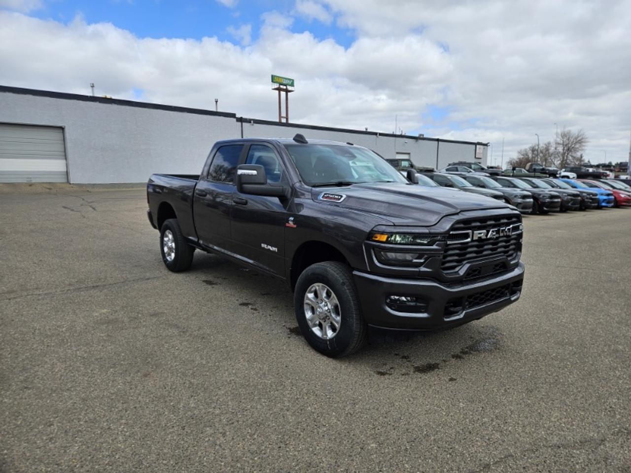 <p>The 2026 Ram 2500 Big Horn is a powerful and dependable heavy-duty pickup truck built to deliver exceptional diesel performance impressive towing capability and everyday comfort. Powered by the legendary 6.7L Cummins turbo diesel inline-6 engine producing 430 horsepower this truck delivers massive torque reliable hauling strength and proven durability for demanding workloads and long-distance towing. Equipped with a capable 4x4 drivetrain the Ram 2500 Big Horn is engineered to confidently handle Alberta winters job sites highway driving and rugged terrain with ease.</p><p>The spacious Crew Cab configuration provides generous room for passengers and gear while offering a refined interior with modern technology and comfort features throughout. Its short box design balances cargo versatility with easy maneuverability making it practical for both work and everyday driving. Combining Cummins diesel reliability bold Big Horn styling and Ram&rsquos legendary heavy-duty capability the 2026 Ram 2500 Big Horn delivers the perfect blend of strength comfort and versatility.</p><p>City Chrysler holds a high standard of service &amp excellence for our customers. We are located on the northside of highway 3 of Medicine Hat. Servicing areas from Swift Current to Lethbridge Brooks &amp Taber. Our legacy is to make sure our customers feel right at home as well as taken care of in the highest priority. We are known for being down to earth super friendly and very knowledgeable. We provide excellent customer service and if you are tired of high-pressure sales then City Chrysler is for you. Check out our Google reviews because they tell our story. Then give us a call send us an email or stop by and let us get to work for you! Bankruptcies No credit Bad credit Slow credit Dont sweat it! Get preapproved today!</p>