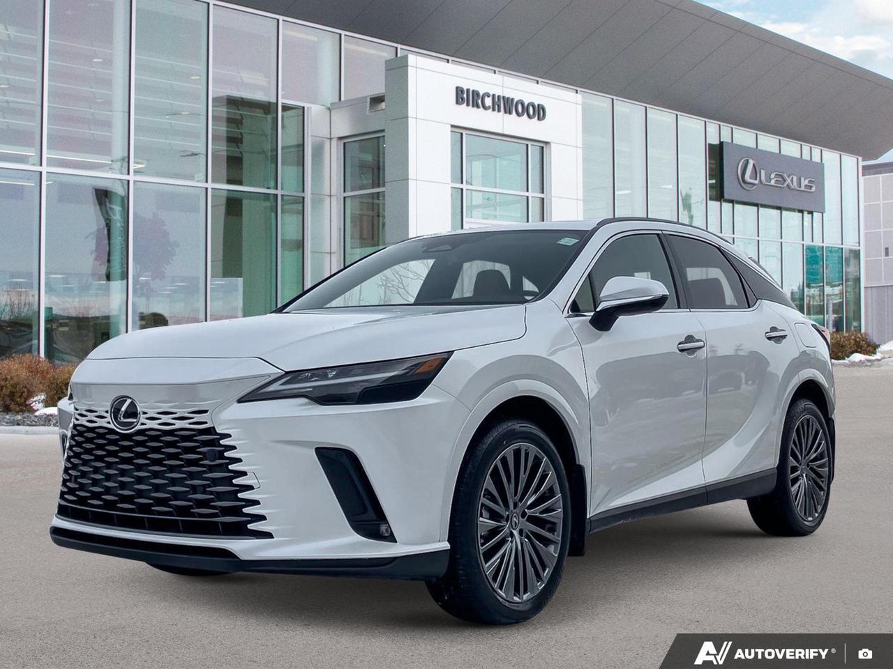 Green Luxury Unleashed
The all-wheel drive Lexus RXh offers eco-friendly hybrid performance wrapped in luxury. Settle into heated front seats, grip a warm steering wheel, and be assured by the presence of the Lexus Safety System. Android Auto, Apple Car Play, and remote start from your phone further enhance the experience.
*Pricing includes all available rebates.

Birchwood Lexus is a three-time winner of the prestigious Pursuit of Excellence award, which recognizes Lexus dealers in Canada for having the highest possible level of guest satisfaction.  Allow us to show you the best possible guest experience. 

Have a trade? Birchwood Lexus will pay you top dollar for your vehicle - trades of all makes and models are welcome.

Flexible financing is available on most years, makes, and models. Start your purchase online at www.birchwoodlexus.ca or call us today at 204-25-LEXUS (53987)

Toll free Phone: 844-57-LEXUS (53987)

Dealer Permit #5499
Dealer permit #5499