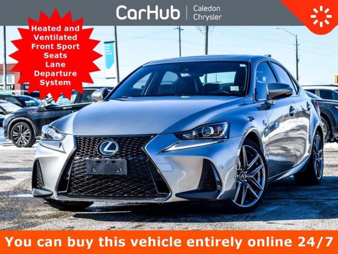 2018 Lexus IS IS 300 AWD Sunroof Navigation Ventilated Front Seats 18"Alloy Photo0
