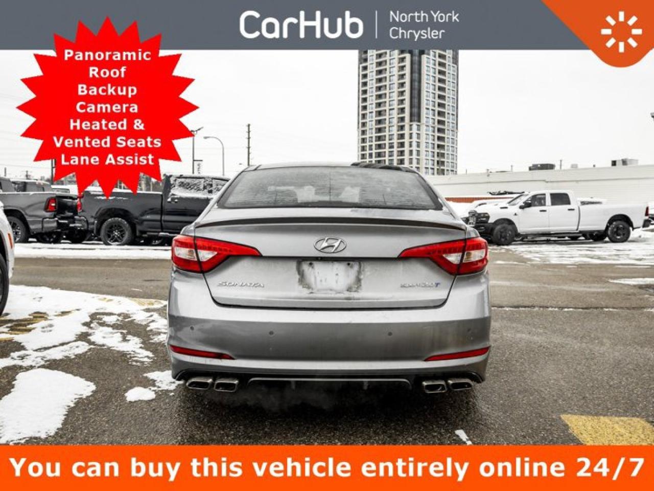 2015 Hyundai Sonata 2.0T Ultimate Panoroof Backup Cam Heated Vented Seats Lane Assist Photo0