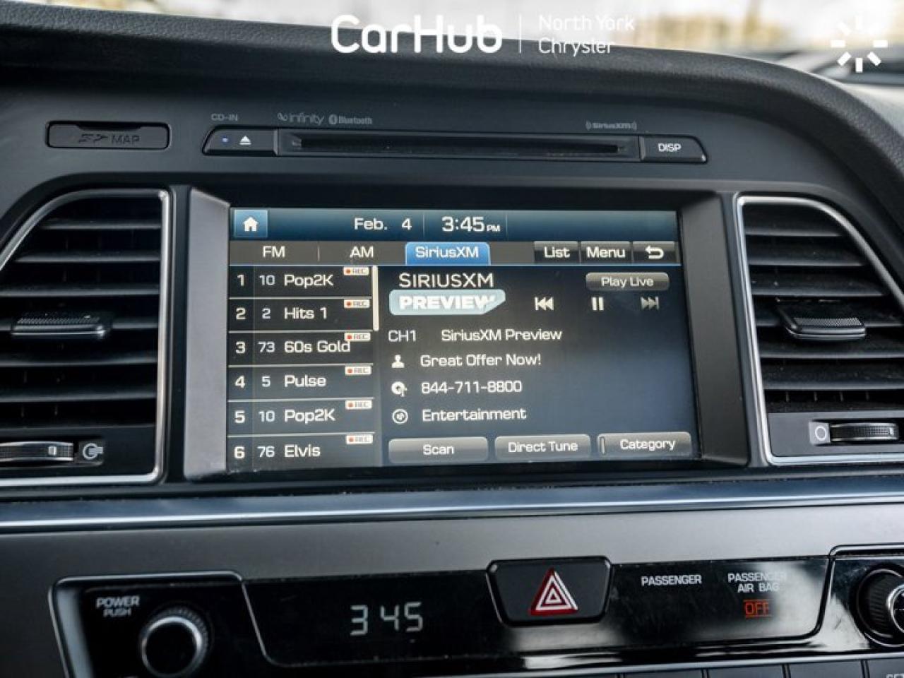 2015 Hyundai Sonata 2.0T Ultimate Panoroof Backup Cam Heated Vented Seats Lane Assist Photo