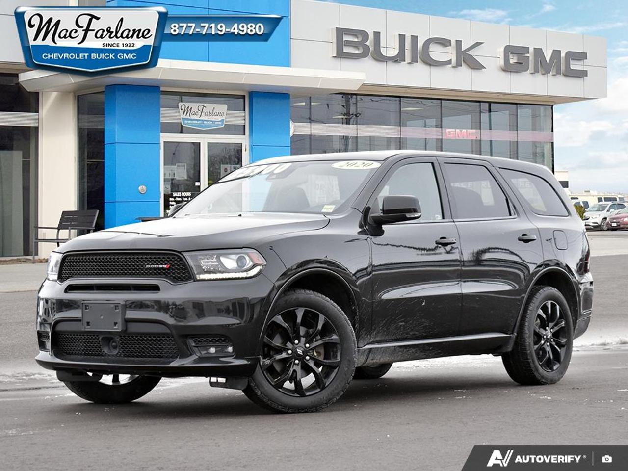 Used 2020 Dodge Durango GT for sale in Petrolia, ON