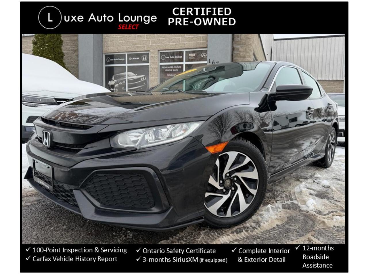 2017 Honda Civic LX - AUTO, HEATED SEATS, BACK-UP CAMERA, CLEAN!!!