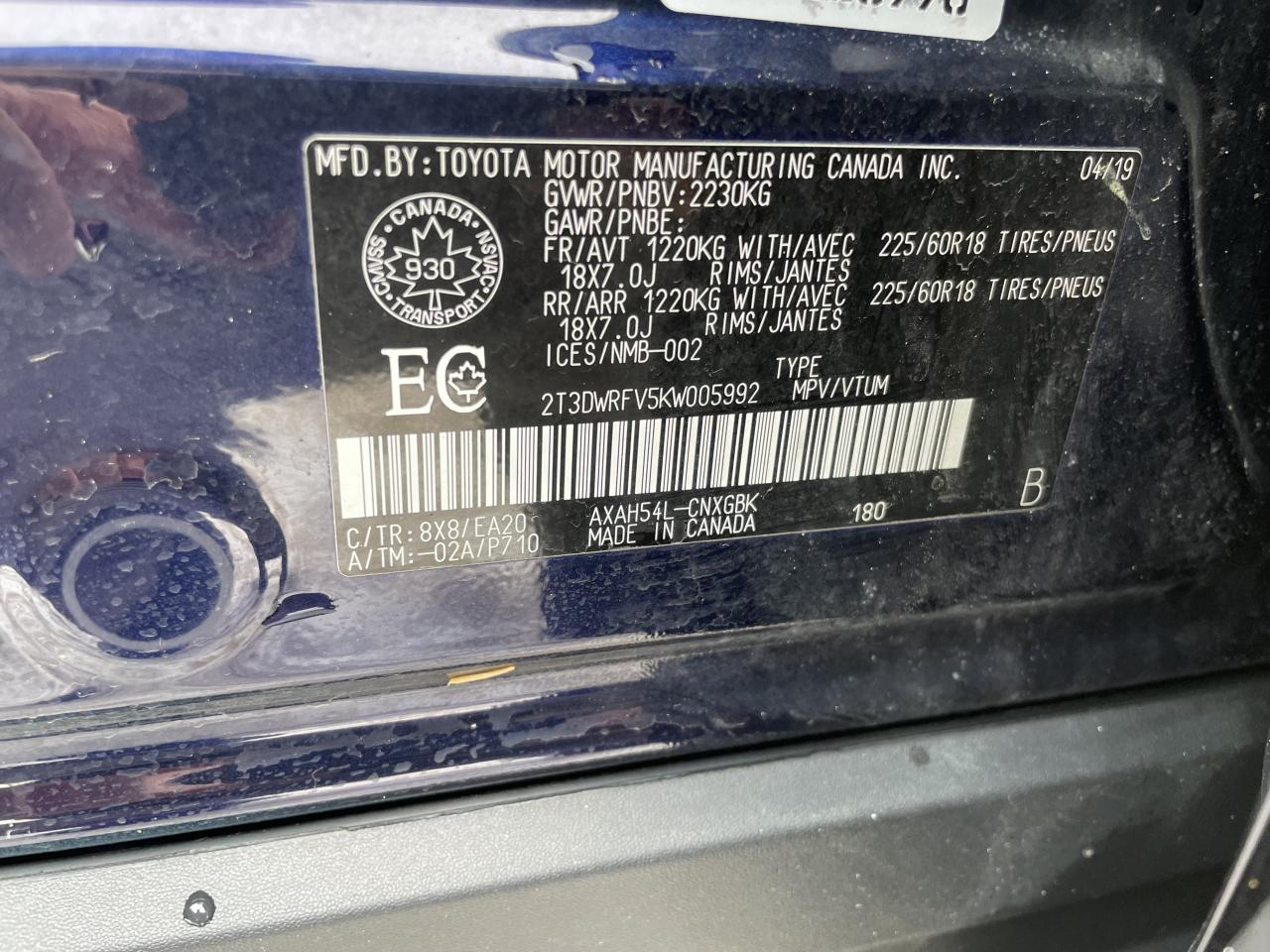 2019 Toyota RAV4 Hybrid Limited Photo