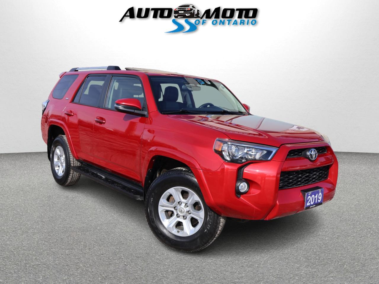 2019 Toyota 4Runner SR5-PREMIUM PKG 4WD CERTIFIED *ACCIDENT FREE*TOYOTA MAINTAIN*7 SEATS* CAMERA NAV BLUETOOTH LEATHER HEATED SEATS SUNROOF CRUISE ALLOYS - Photo #1