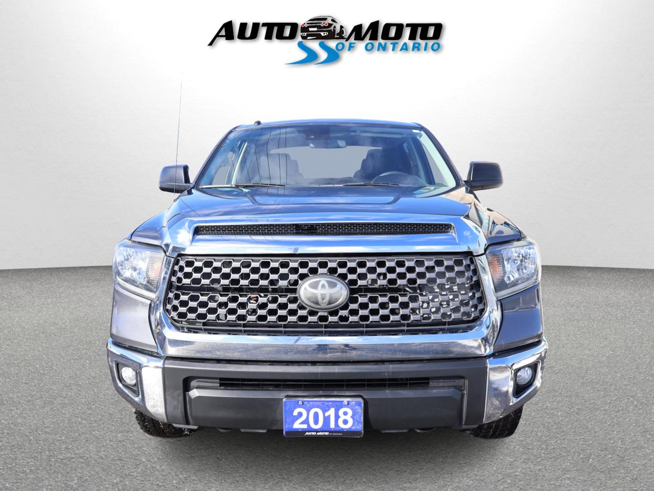 2018 Toyota Tundra SR5 5.7L V8 CREW 4WD CERTIFIED *ACCIDENT FREE* CAMERA BLUETOOTH HEATED SEATS CRUISE ALLOYS Photo2