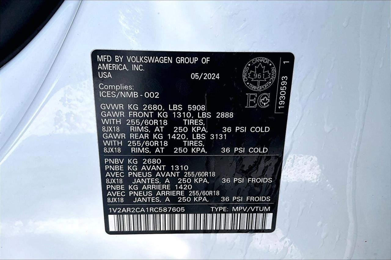 2024 Volkswagen Atlas Peak Edition | 7Seat | Heated/Vented Leather | AWD Photo