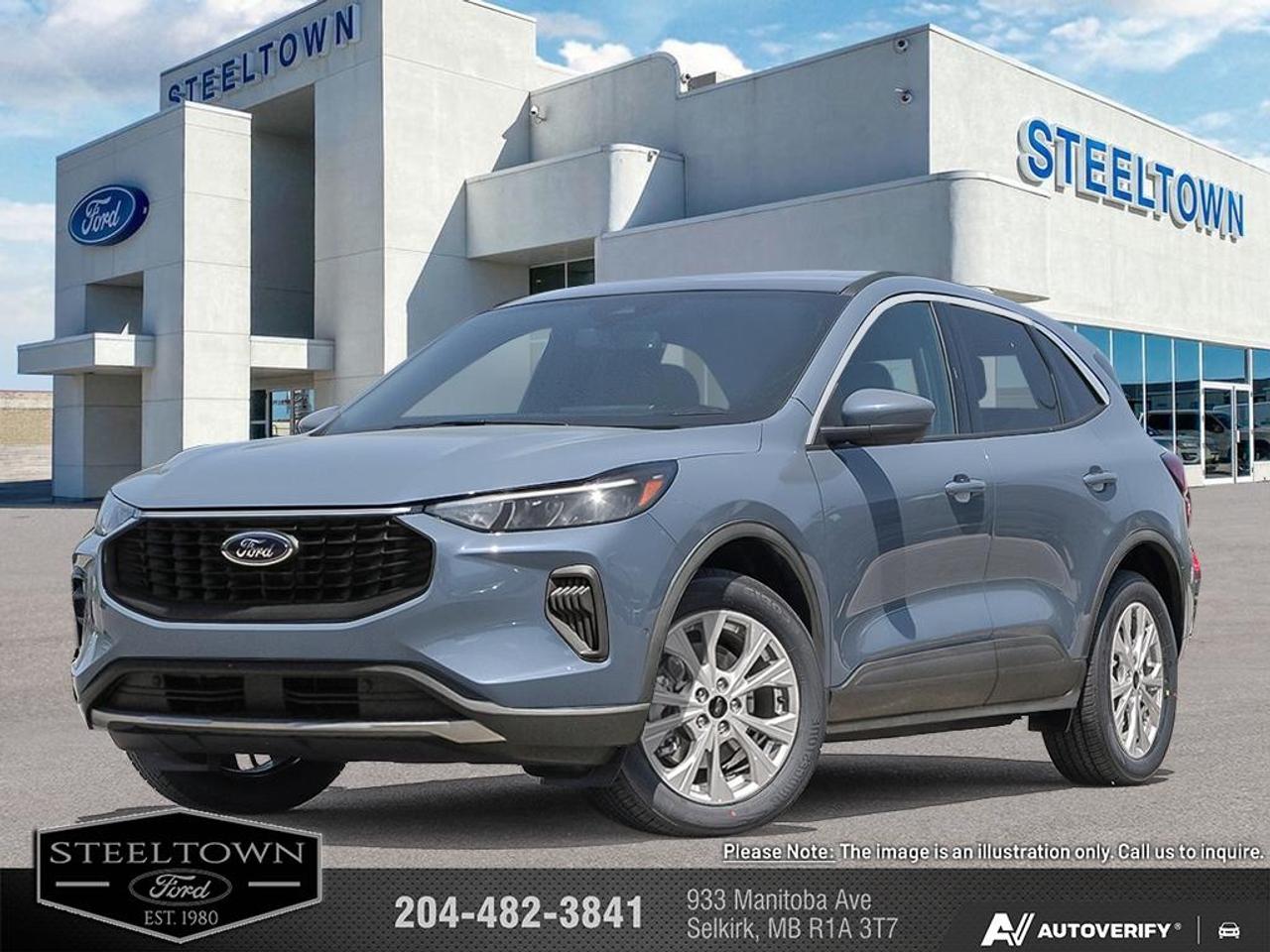 <b>Apple CarPlay,  Android Auto,  Power Liftgate,  Blind Spot Detection,  Lane Keep Assist!</b><br> <br> <br> <br>We value your TIME, we wont waste it or your gas is on us!   We offer extended test drives and if you cant make it out to us we will come straight to you!<br> <br>With limitless capability, this Ford Escape is ready for wherever your next adventure takes you. <br> <br>This Ford Escape was built for an active lifestyle and offers plenty of options for you to hit the road in your own individual style. Whether you need a family SUV for soccer practice, a capable adventure vehicle, or both, the versatile Ford Escape has you covered. Built for those who live on the go, the 2025 Ford Escape is made to be unstoppable.<br> <br>This Vapor Blue Metallic SUV has an Automatic transmission and is powered by a 180HP 1.5L 3 Cylinder Engine. <br> <br> Our Escapes trim level is Active. Immensely practical and stylish, this Ford Escape Active packs amazing standard features such as a power-operated liftgate for rear cargo access, LED headlights with automatic high beams, an 8-inch infotainment screen powered by SYNC 4 with wireless Apple CarPlay and Android Auto, FordPass Connect with 4G mobile internet hotspot access, and proximity keyless entry with push button start. Road safety features include blind spot detection, pre-collision assist with automatic emergency braking and a back-up camera, lane keeping assist, lane departure warning, and front and rear collision mitigation. Additional features include dual-zone climate control, front and rear cupholders, smart device remote engine start, and even more. This vehicle has been upgraded with the following features: Apple CarPlay, Android Auto, Power Liftgate, Blind Spot Detection, Lane Keep Assist, Lane Departure Warning, Forward Collision Alert.<br><br> View the original window sticker for this vehicle with this url <b><a href=http://www.windowsticker.forddirect.com/windowsticker.pdf?vin=1FMCU9GN4SUB64172 target=_blank>http://www.windowsticker.forddirect.com/windowsticker.pdf?vin=1FMCU9GN4SUB64172</a></b>.<br> <br>To apply right now for financing use this link: <a href=http://www.steeltownford.com/?https://CreditOnline.dealertrack.ca/Web/Default.aspx?Token=bf62ebad-31a4-49e3-93be-9b163c26b54c&La target=_blank>http://www.steeltownford.com/?https://CreditOnline.dealertrack.ca/Web/Default.aspx?Token=bf62ebad-31a4-49e3-93be-9b163c26b54c&La</a><br><br> <br/> Total  rebate of $4000 is reflected in the price.   5.49% financing for 84 months.  Incentives expire 2026-03-02.  See dealer for details. <br> <br>Family owned and operated in Selkirk for 35 Years.  <br>Steeltown Ford is located just 20 minutes North of the Perimeter Hwy, with an onsite banking center that offers free consultations. <br>Ask about our special dealer rates available through all major banks and credit unions.<br>Dealer retains all rebates, plus taxes, govt fees and Steeltown Protect Plus.<br>Steeltown Ford Protect Plus includes:<br>- Life Time Tire Warranty <br>Dealer Permit # 1039<br><br><br> Come by and check out our fleet of 100+ used cars and trucks and 140+ new cars and trucks for sale in Selkirk.  o~o