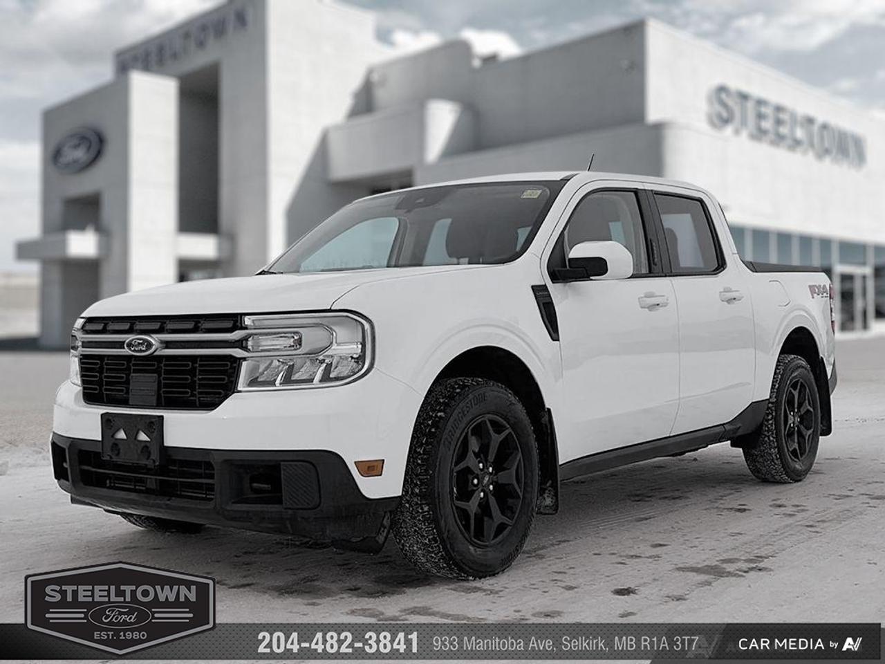 We value your TIME, we wont waste it or your gas is on us!   We offer extended test drives and if you cant make it out to us we will come straight to you!<br><br><br> <br>Built for people with things to do, this Ford Maverick is ready to get it done. This 2023 Ford Maverick is for sale today in Selkirk. <br> <br>With a do-it-yourself attitude, this trendsetter is ready for any challenge you put in front of it. The Maverick is designed to fit up to 5 passengers, tow or haul an impressive payload and offers maneuverability in the city that is unsurpassed. Whether you choose to use this Ford Maverick as a daily commuter, a grocery getter, furniture hauler or weekend warrior, this compact pickup truck is ready, willing and able to get it done! This Crew Cab 4X4 pickup has 40,812 km. Its nice in colour. It has an Automatic transmission and is powered by a 250HP 2.0L 4 Cylinder Engine.<br> To view the original window sticker for this vehicle view this <a href=http://www.windowsticker.forddirect.com/windowsticker.pdf?vin=3FTTW8F93PRA92974 target=_blank>http://www.windowsticker.forddirect.com/windowsticker.pdf?vin=3FTTW8F93PRA92974</a>. <br/><br> <br>To apply right now for financing use this link: <a href=http://www.steeltownford.com/?https://CreditOnline.dealertrack.ca/Web/Default.aspx?Token=bf62ebad-31a4-49e3-93be-9b163c26b54c&La target=_blank>http://www.steeltownford.com/?https://CreditOnline.dealertrack.ca/Web/Default.aspx?Token=bf62ebad-31a4-49e3-93be-9b163c26b54c&La</a><br><br> <br/><br> Buy this vehicle now for the lowest bi-weekly payment of <b>$252.81</b> with $0 down for 96 months @ 8.99% APR O.A.C. ( Plus applicable taxes -  Platinum Shield Protection & Tire Warranty included   / Total cost of borrowing $15131   ).  See dealer for details. <br> <br>Family owned and operated in Selkirk for 35 Years.  <br>Steeltown Ford is located just 20 minutes North of the Perimeter Hwy, with an onsite banking center that offers free consultations. <br>Ask about our special dealer rates available through all major banks and credit unions.<br><br><br>Steeltown Ford Protect Plus includes:<br>- Life Time Tire Warranty <br>Cars cost less in Selkirk <br><br>Dealer Permit # 1039<br><br><br> Come by and check out our fleet of 110+ used cars and trucks and 180+ new cars and trucks for sale in Selkirk.  o~o