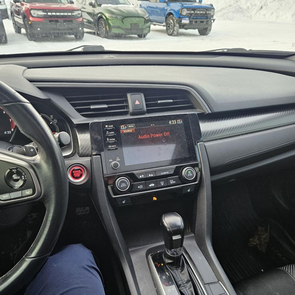 2019 Honda Civic HATCHBACK, SPORT, 1.5L, LEATHER, ROOF, AS TRADED! Photo