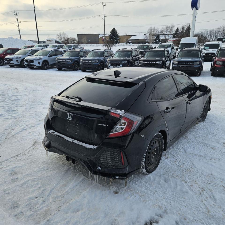 2019 Honda Civic HATCHBACK, SPORT, 1.5L, LEATHER, ROOF, AS TRADED! Photo