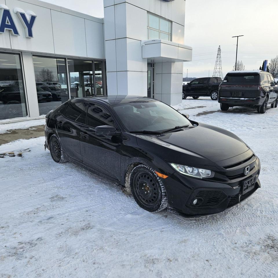 2019 Honda Civic HATCHBACK, SPORT, 1.5L, LEATHER, ROOF, AS TRADED! Photo2