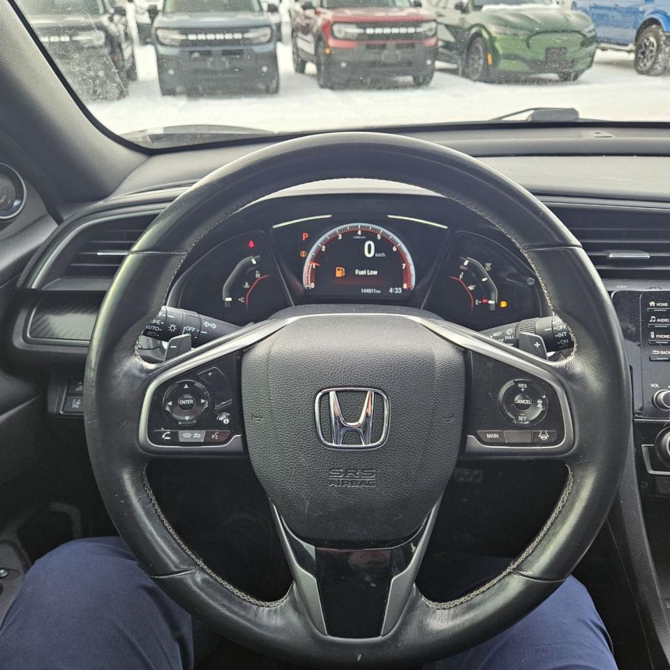 2019 Honda Civic HATCHBACK, SPORT, 1.5L, LEATHER, ROOF, AS TRADED! Photo