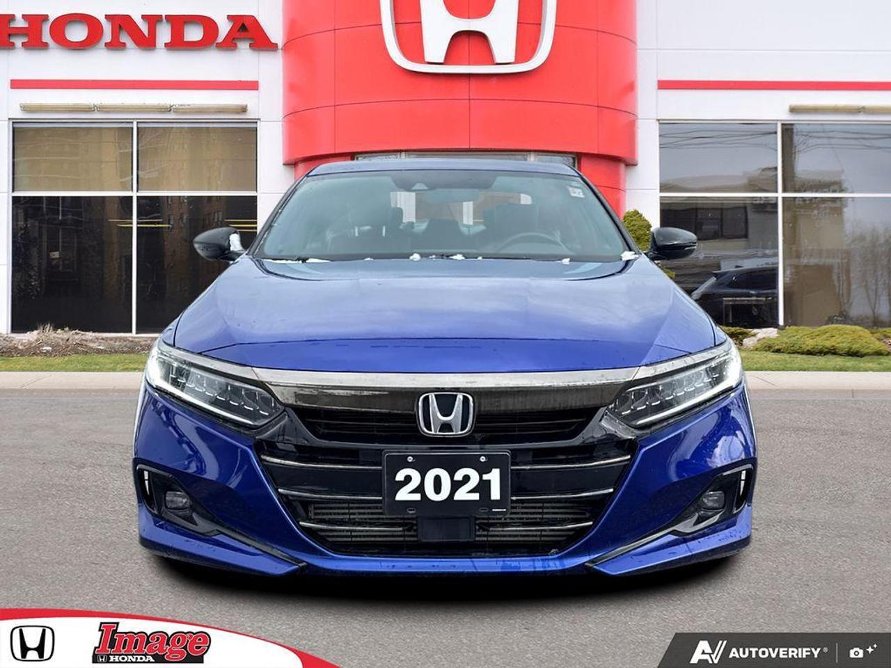 2021 Honda Accord Sedan Sport CVT   SUNROOF   HTD SEATS   APPLE CARPLAY Photo