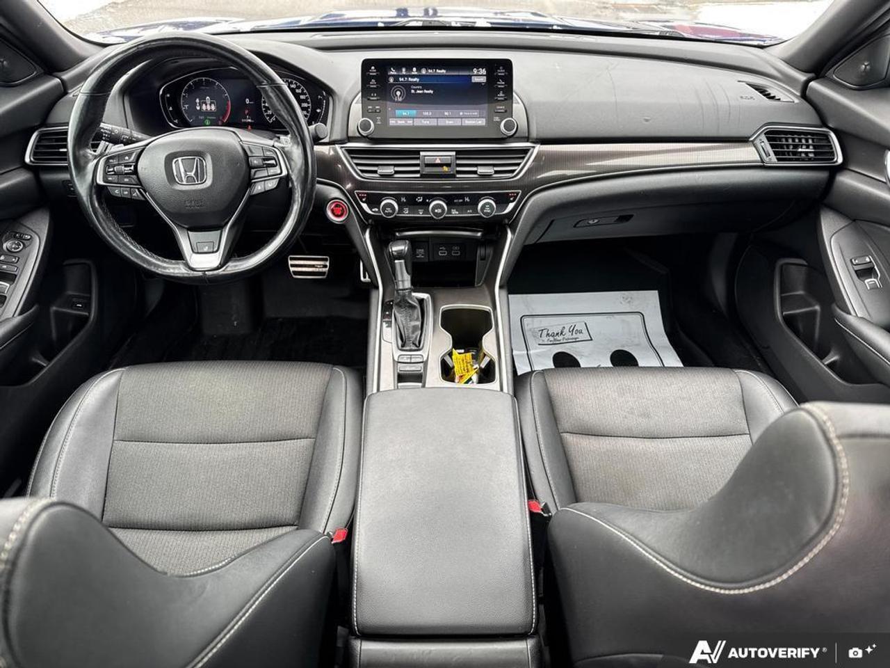 2021 Honda Accord Sedan Sport CVT   SUNROOF   HTD SEATS   APPLE CARPLAY Photo