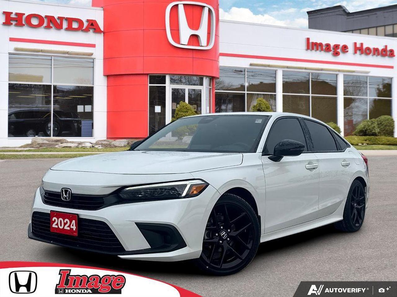 2024 Honda Civic Sedan Sport CVT   HTD SEATS   SUNROOF   NO CLAIMS Photo