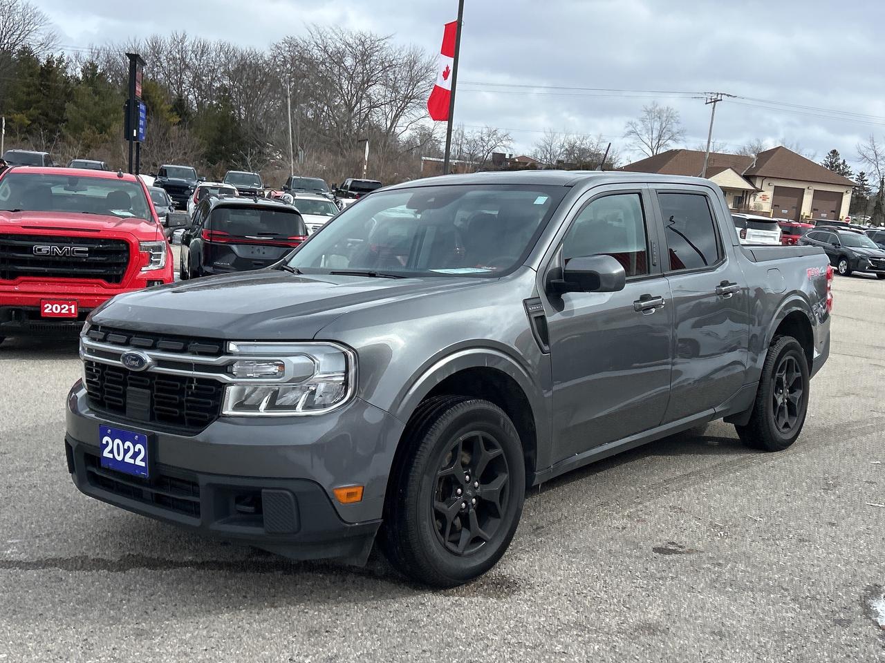 2022 Ford Maverick LARIAT FX4, CREW, CLEAN CARFAX, REMOTE START! Photo