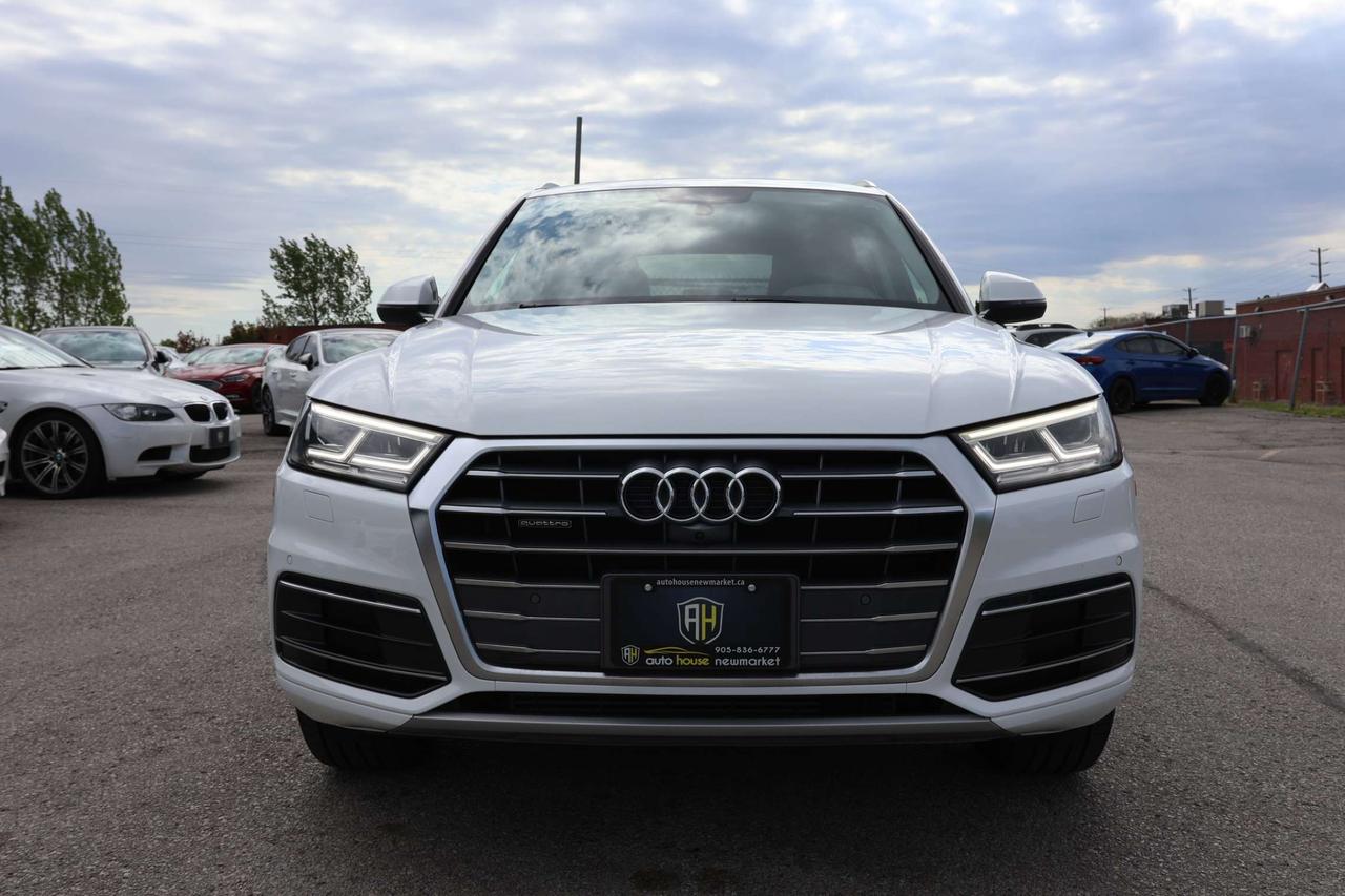 2018 Audi Q5 PROGRESSIVE-AWD/STRONIC/NAV/BCAM/P SENSORS/PANO ROOF/LEATHER/H SEATS & STEERING/KEYLESS/BLUETOOTH Photo