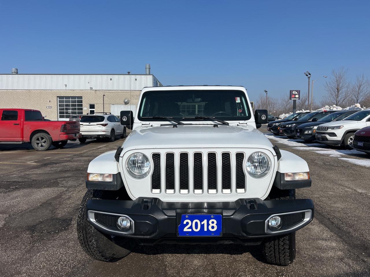 2018 Jeep WRANGLER UNLIMITED Sahara w/V6, Navigation, Heated Seats, RemoteStart Photo