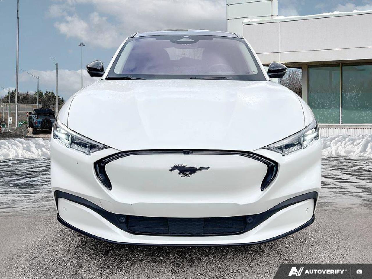 2021 Ford Mustang Mach-E Premium   LEASE RETURN   GLASS ROOF   EXT BATT LEA Photo2