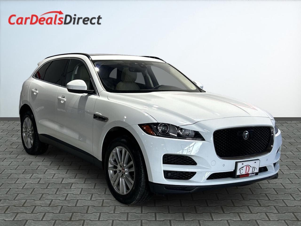 2019 Jaguar F-PACE 25T Prestige / Clean Carfax / Panoramic Roof / NAV Photo0